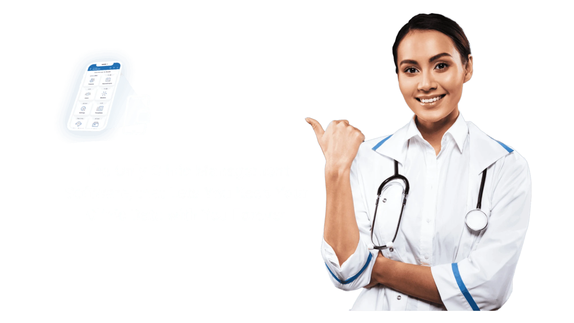Keep your patient data on your device only!