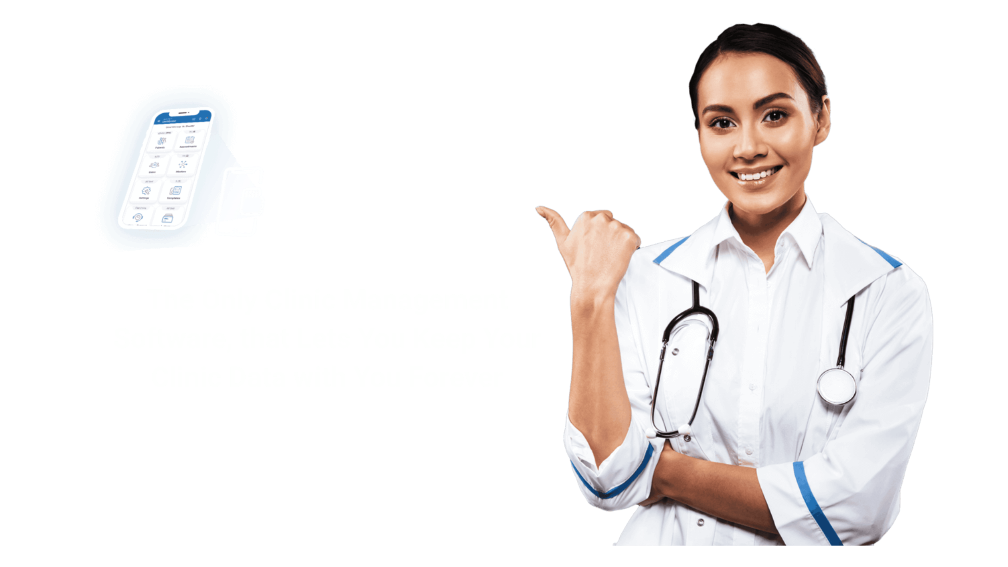 Keep your patient data on your device only!